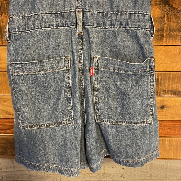 NWT Levi’s jean Denim Short Romper - Picture 8 of 10